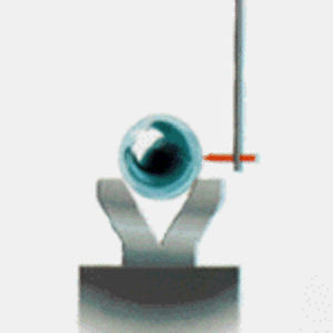 Final Inspection of a Precision Steel Ball animation